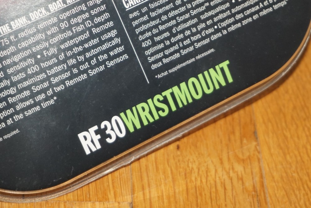 Humminbird Smartcast wireless RF 30 wristmount 2003