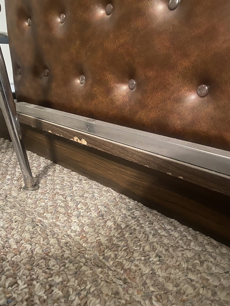 Mid century modern bar and stools
