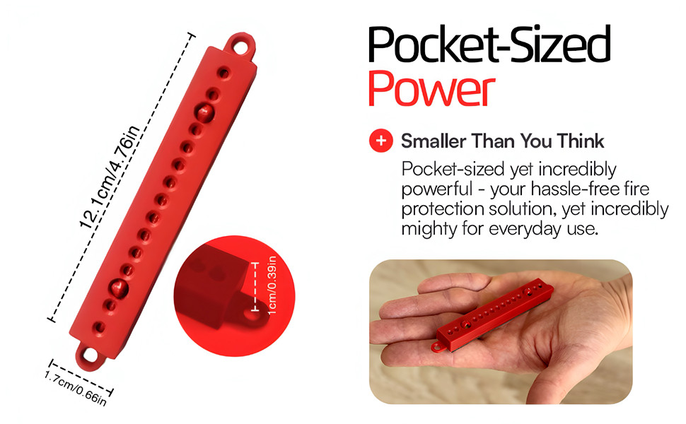 FEROSTICKER Small Automatic Fire Extinguisher for Electric Boxes (Pack of 2)