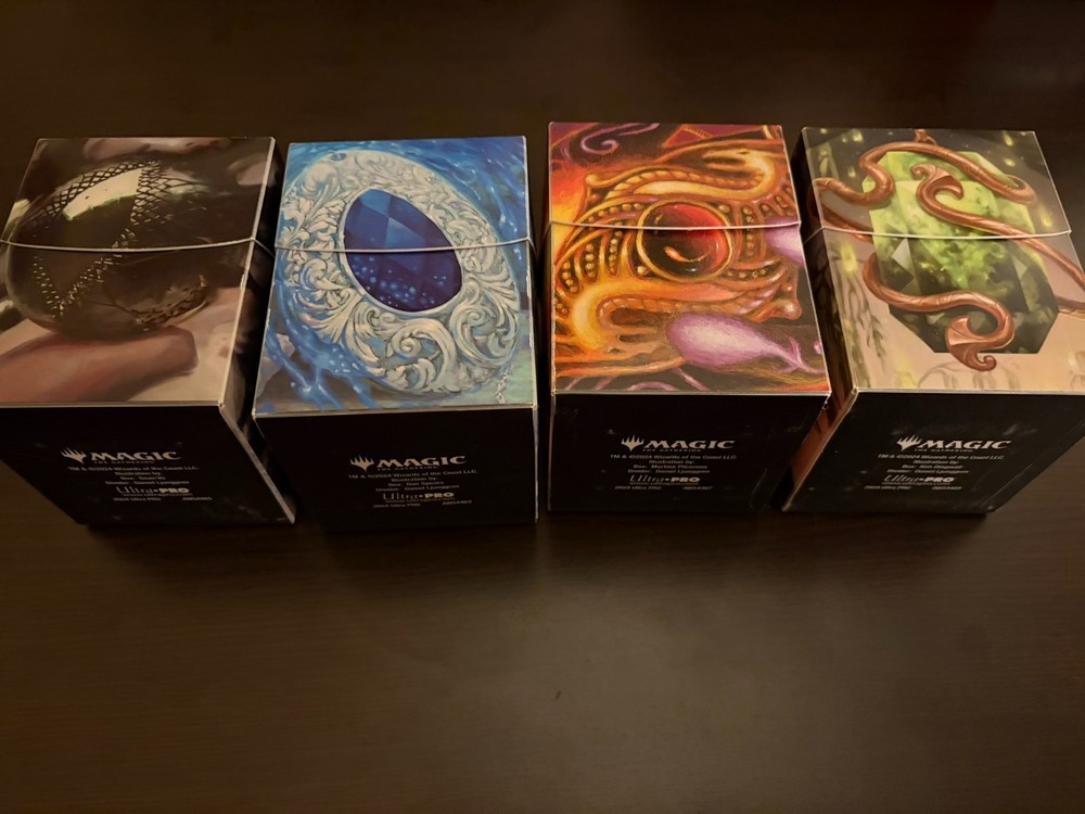 Mtg Ultra Pro Medallion Deck Boxes Set
