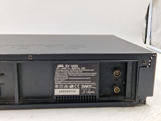 SABA EV 100G Video Recorder - Untested, Powers On/Off, Signs of Use