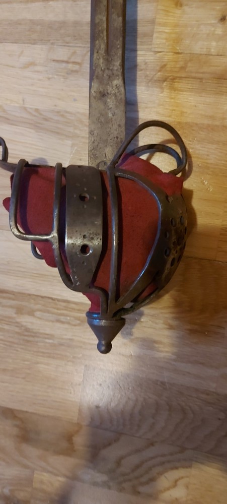Scottish Sword with basket is a replica