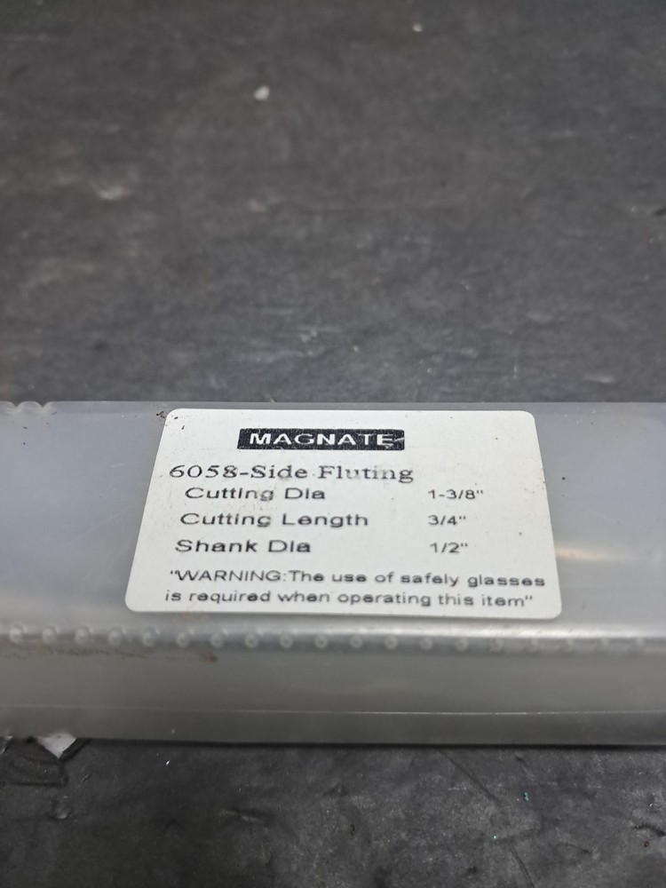 ❤️ Magnate 6058 Side Fluting Router Bit. NEW