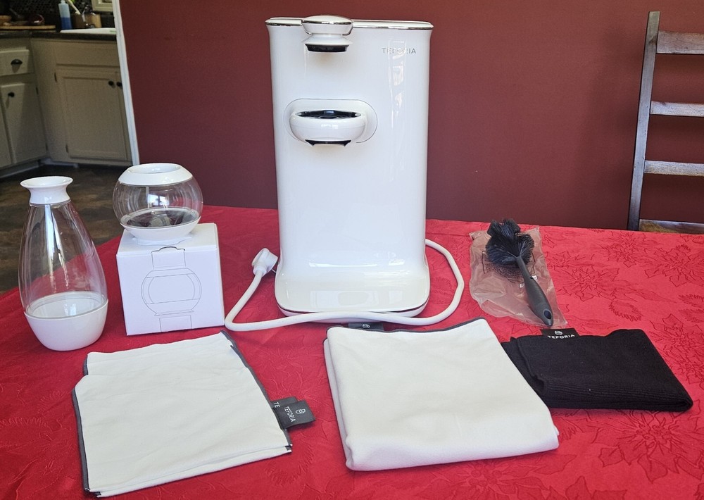 RARE!!   Teforia Tea Infuser COMPLETE Set in Pristine Condition
