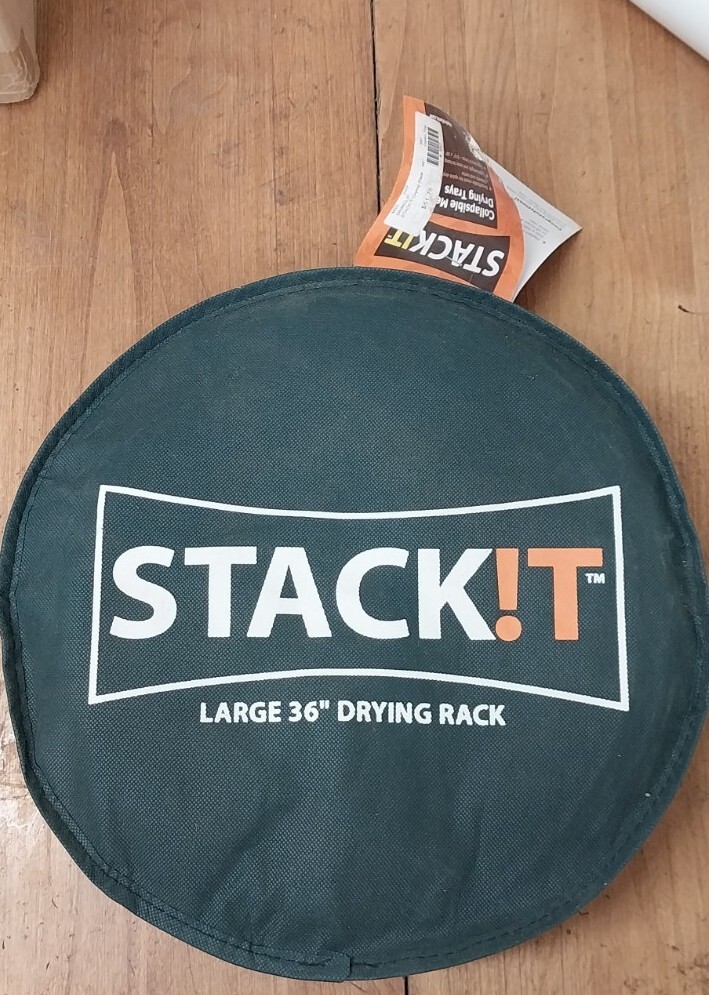 Stack It Collapsible Mesh Drying Rack 6 Tier 36" Professional Grade New/ Package