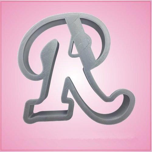 Cursive Letter R Cookie Cutter