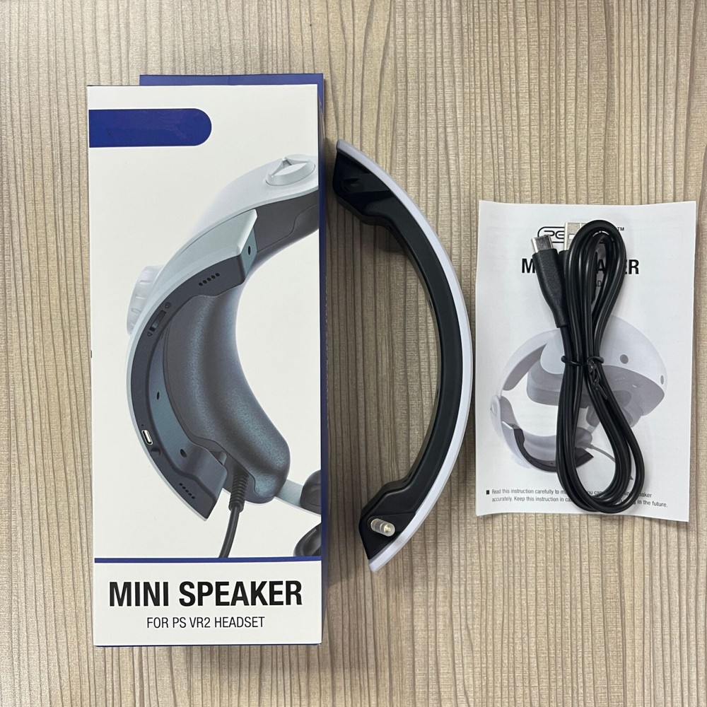 For PS5 PSVR2 Headset Stereo External Amplifier Speaker Accessories Type-C