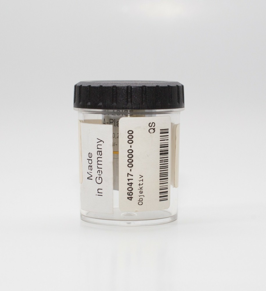 Zeiss A-Plan 10x/0.25 ~ Ph1 Phase Contrast Microscope Objective # 460417