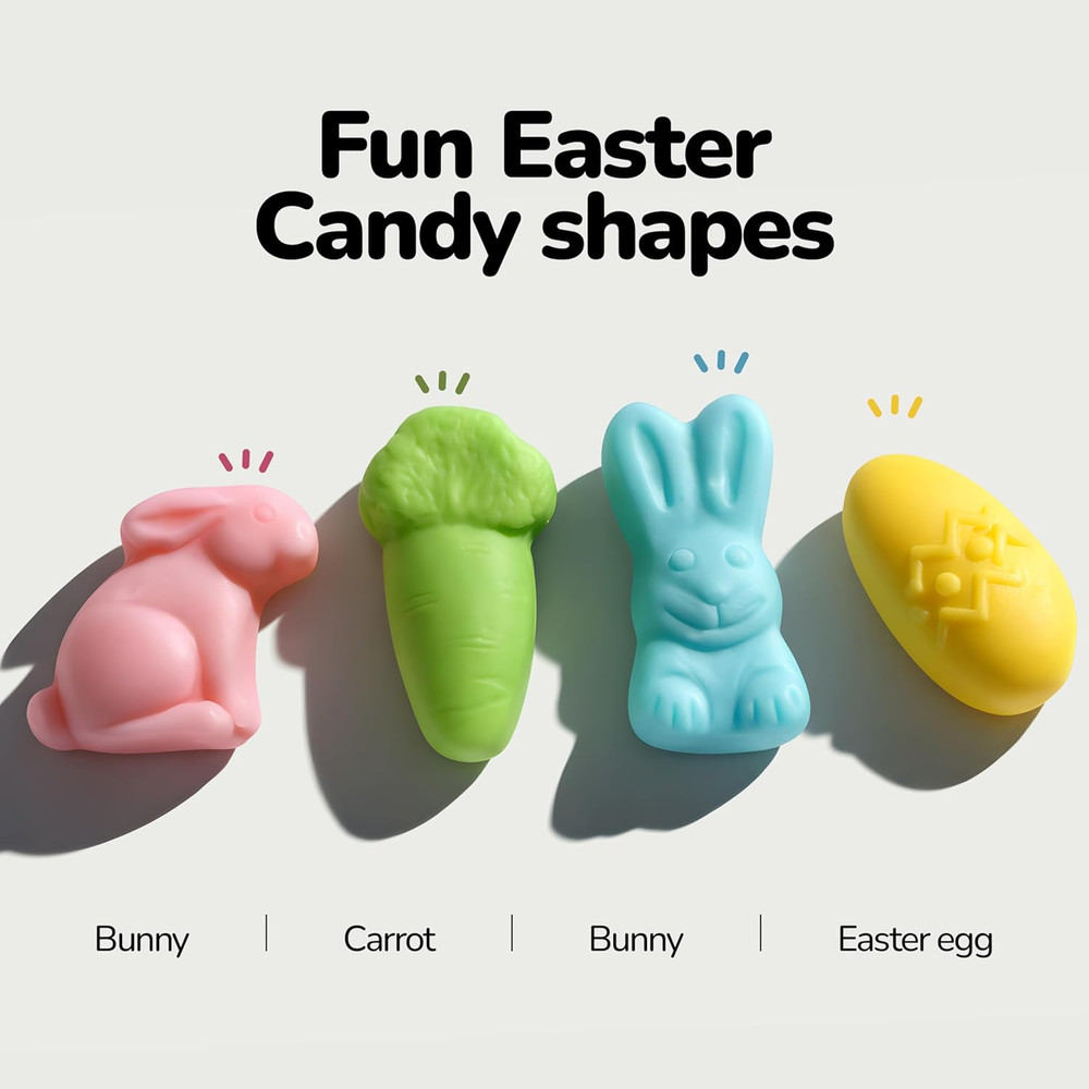 Easter Mello Creme Mix, 24 Oz Bulk Resealable Bag, Spring Candy Assortment with