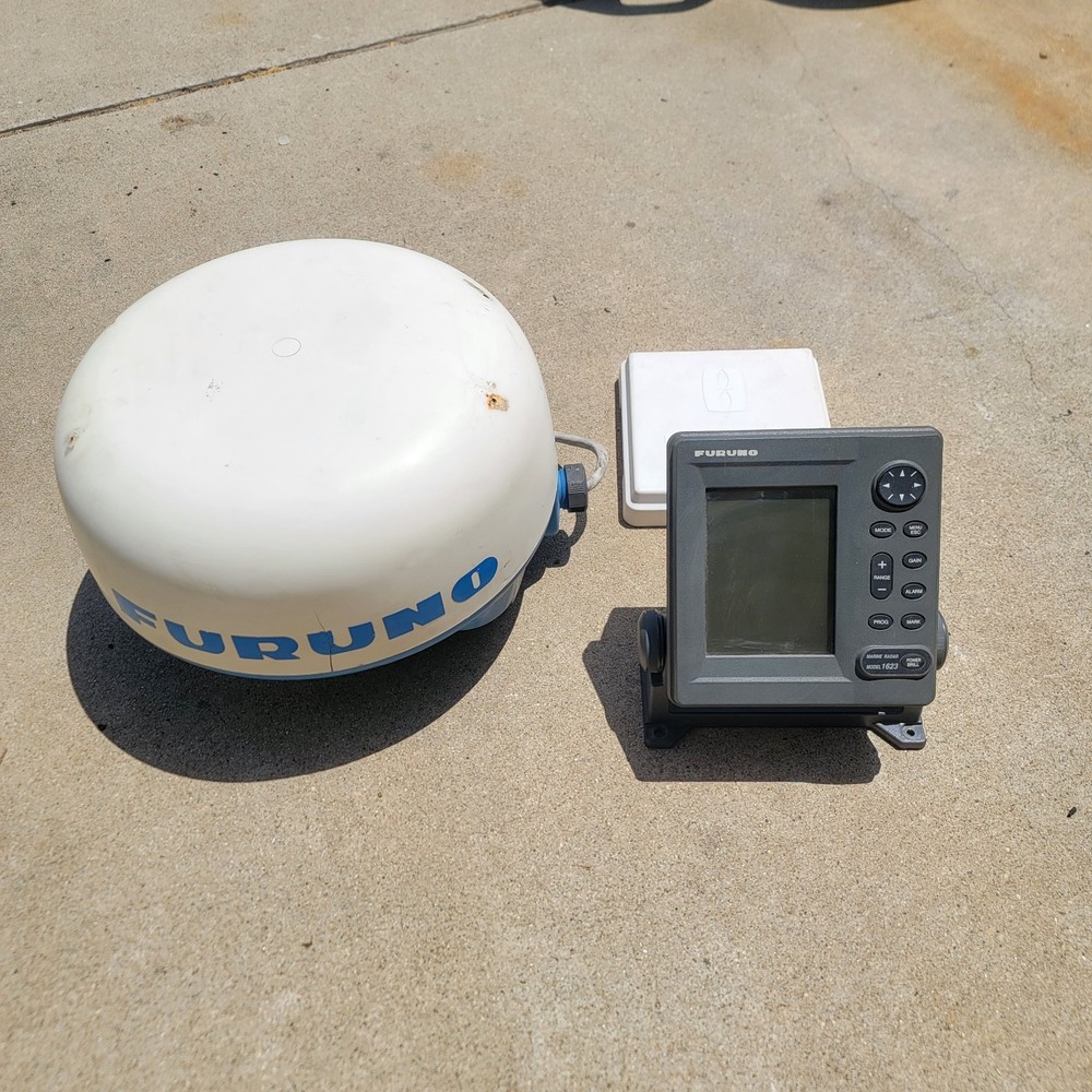 Furuno 1623 Complete Radar System W/ Display Radome No cables