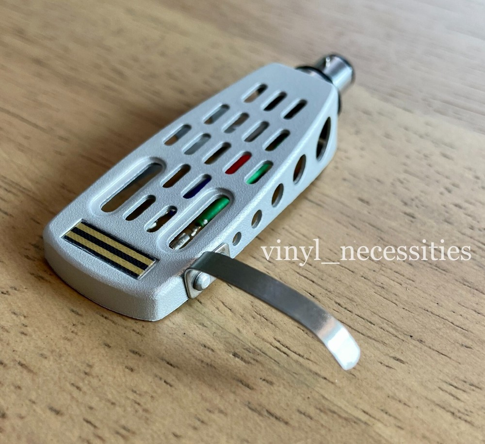 SME Replacement Turntable Headshell Silver Anodized OFC Silver Plated Wire Leads