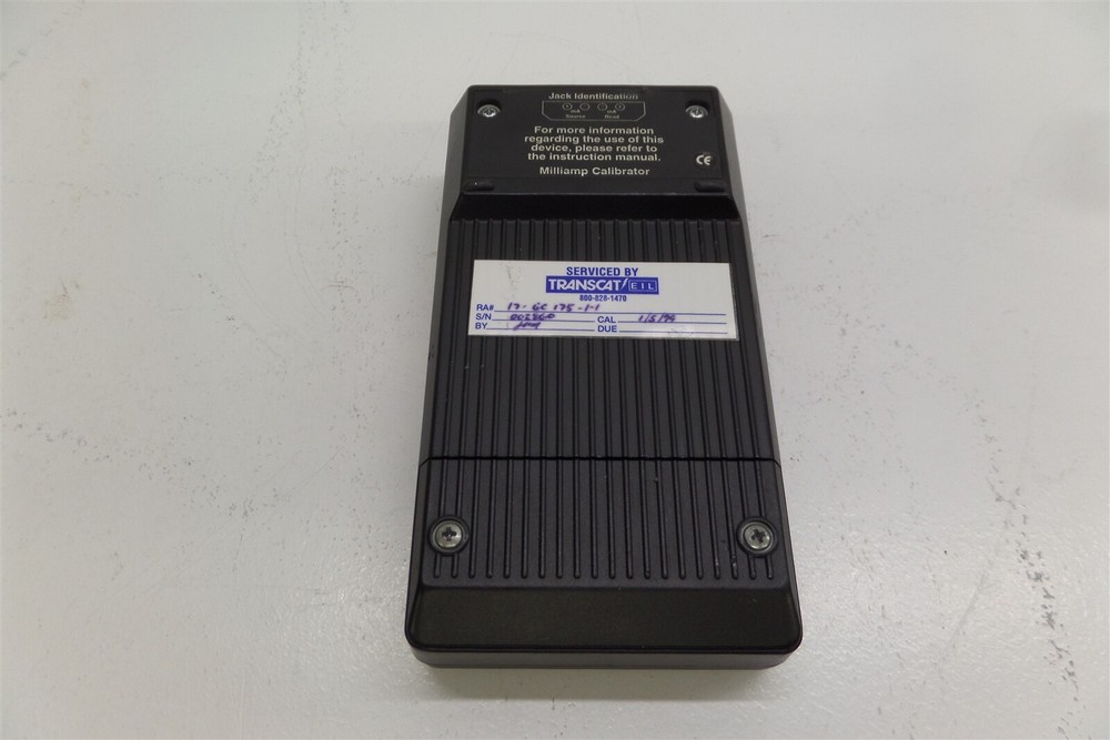 Tool Box Tools Transcat 20015 E Milliamp Calibrator