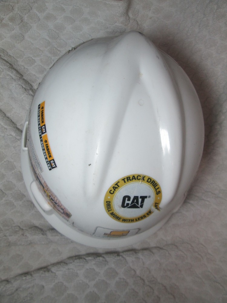 V-Gard CAT Caterpillar Logo Fabick 2012 Hard Hat Cap Size Medium nr