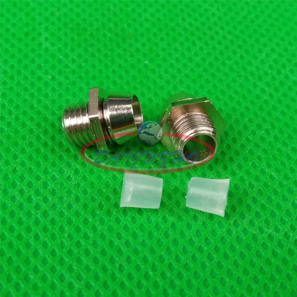 50pcs 5mm Chrome Metal LED Bezel Holder Panel Display New