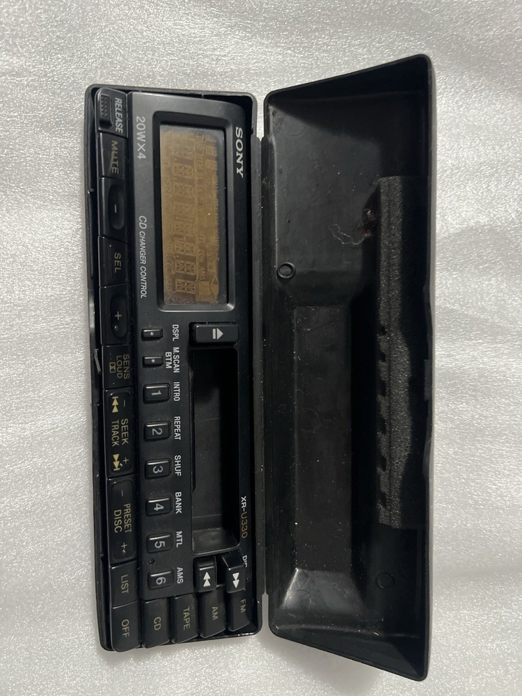Sony Xr-u330 Cassette Receiver Deck Faceplate Only****