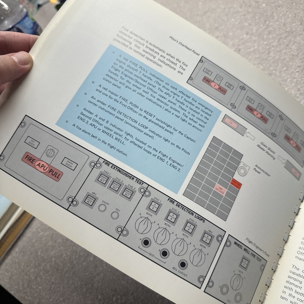 Vintage Lockheed Tri Star Engineering Description Series Propulsion Brochure