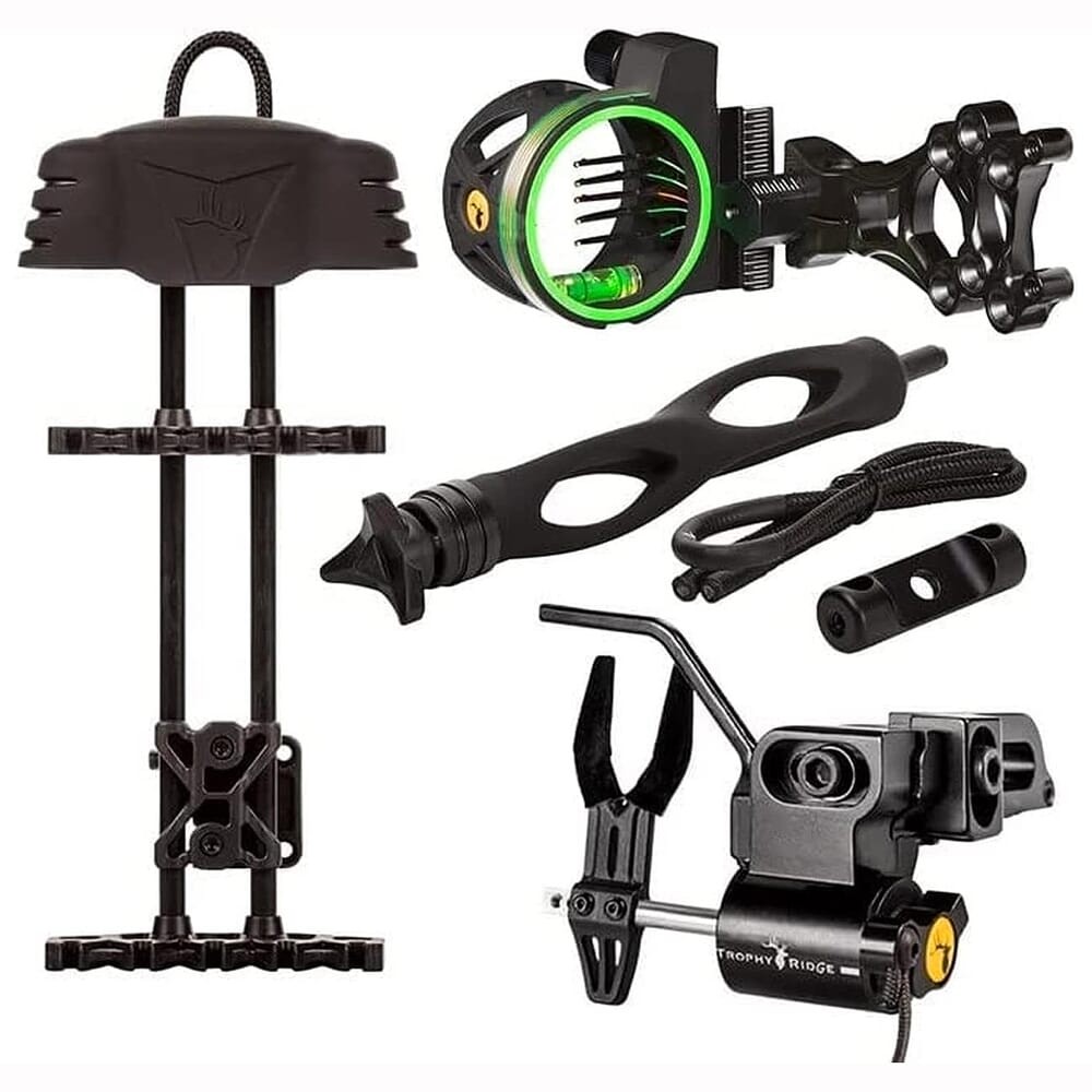 Trophy Ridge Volt Quiver Static Sync Archery Kit 5-Pin Sight Stabilizer [ASKS30]