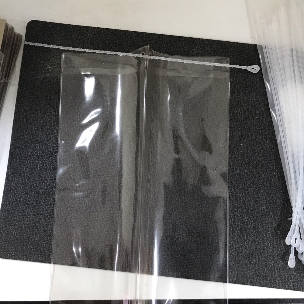 Plastic Sleeve Merchandise Hang Tags
