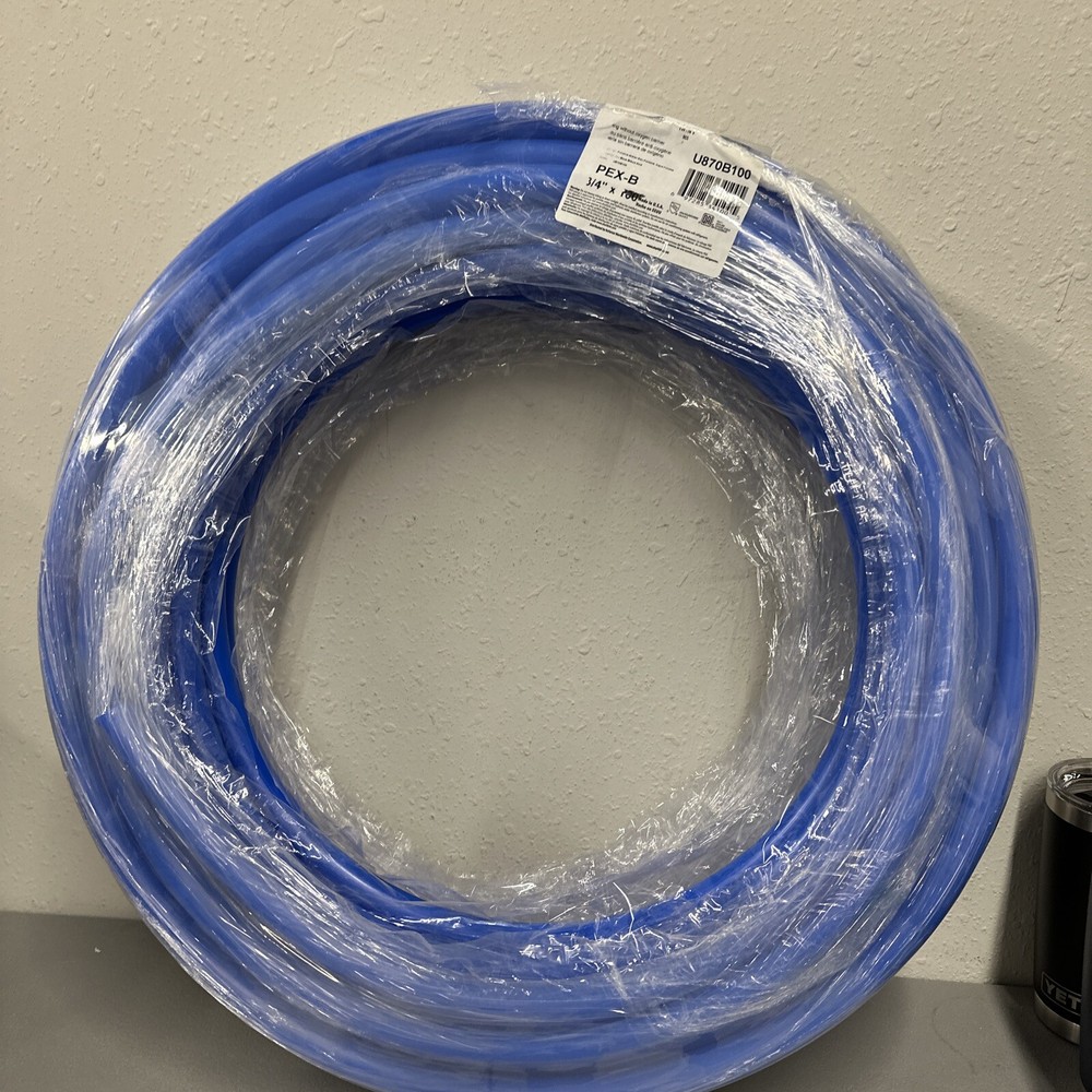 Sharkbite 3/4'' X 100' Blue Polyethylene Pex Coil Tubing