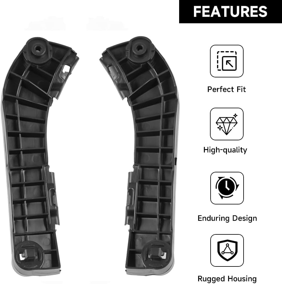 1 Pair Left and Right Side Front Bumper Bracket Bumper Mount Support Bracket - C