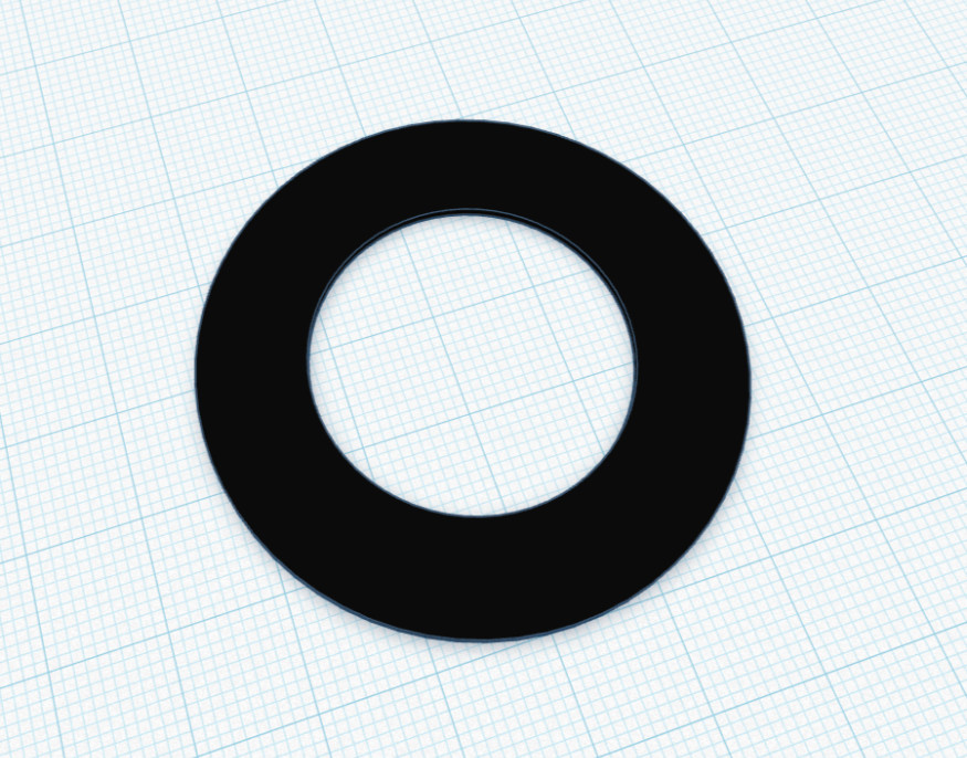 Fits for NMO Gasket using TPU Flex filament 1mm thick