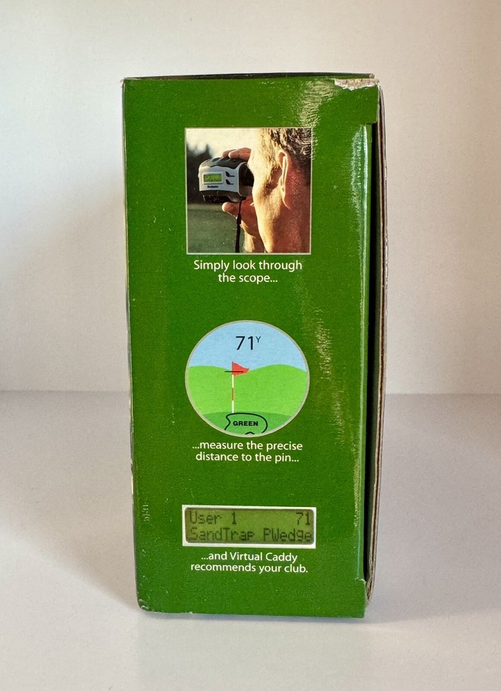 Brookstone Virtual Caddy 5 x 20 Digital Magnification Golf Scope Rangefinder