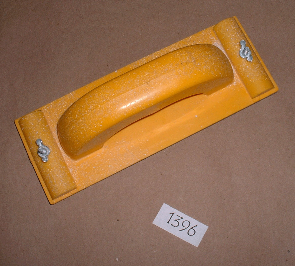 Yellow Plastic Drywall Hand Sander