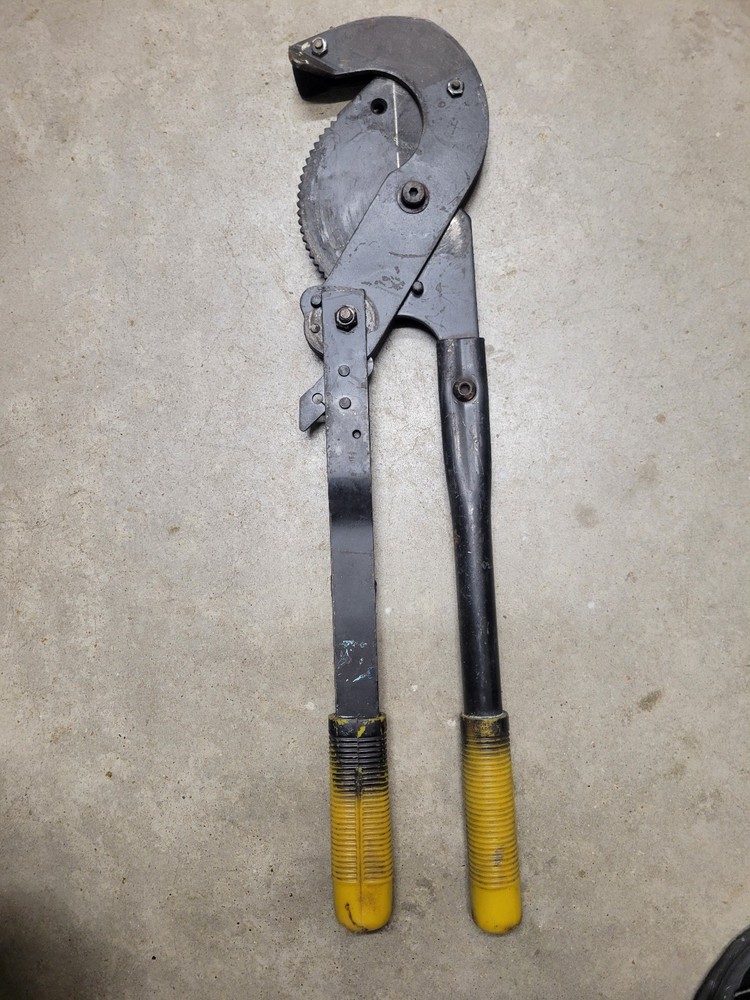 Commcutter Model 250 1 Copper Communication Heavy Duty Ratcheting Cable Cutter