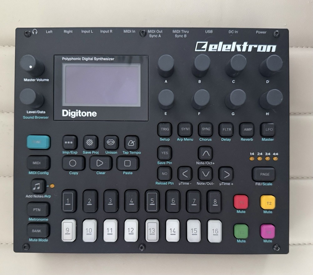 Elektron Digitone 8-Voice Polyphonic FM Synthesizer Desktop Module w/ Sequencer