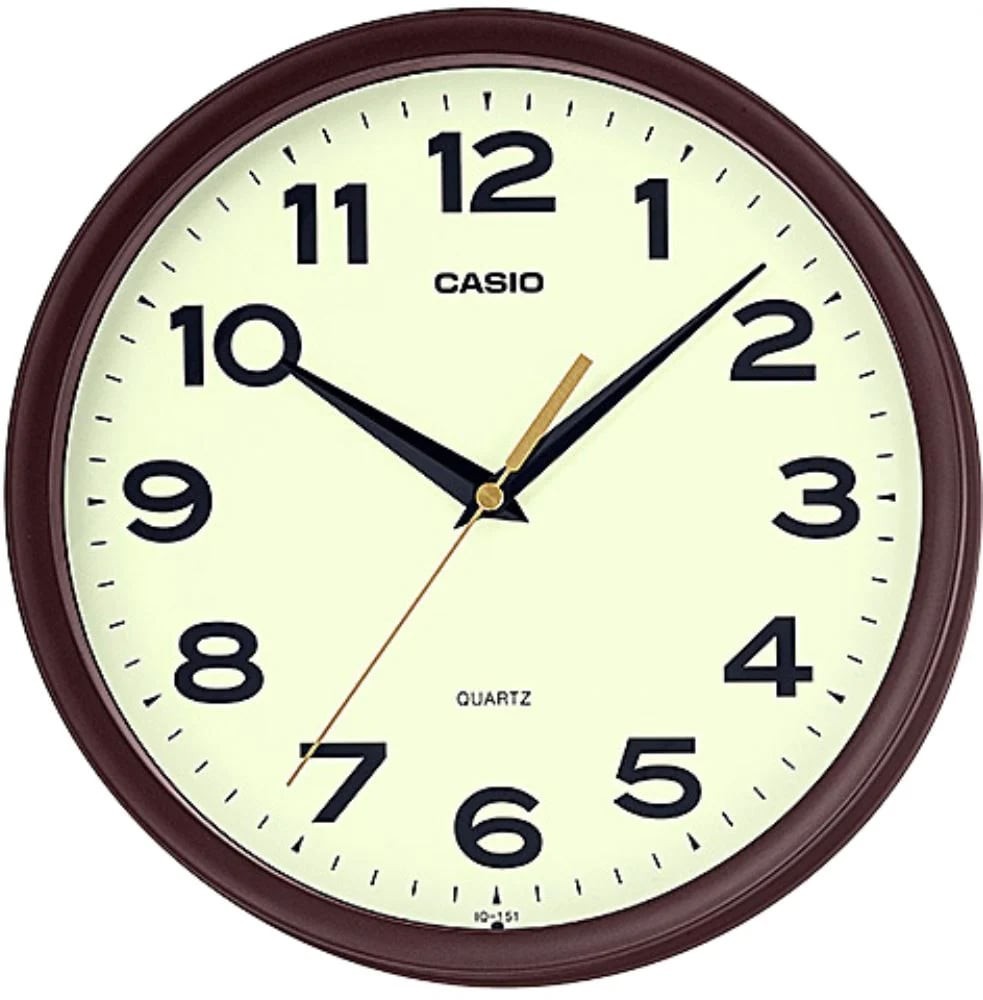 Casio IQ-151-5D Wall Clock (IQ151-5D)