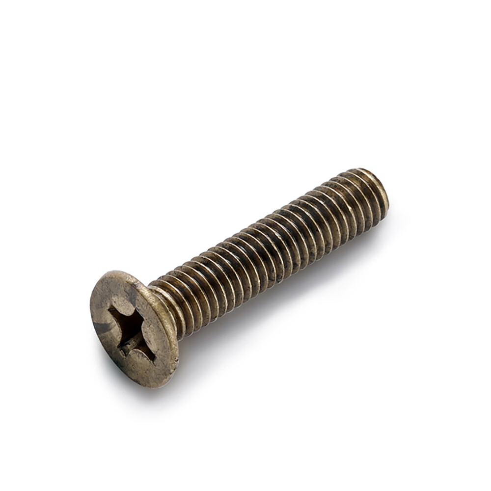 Solid Brass Phillips Countersunk Screws Bolts M2 M2.5 M3 M4 Pozi Flat Head Bolt