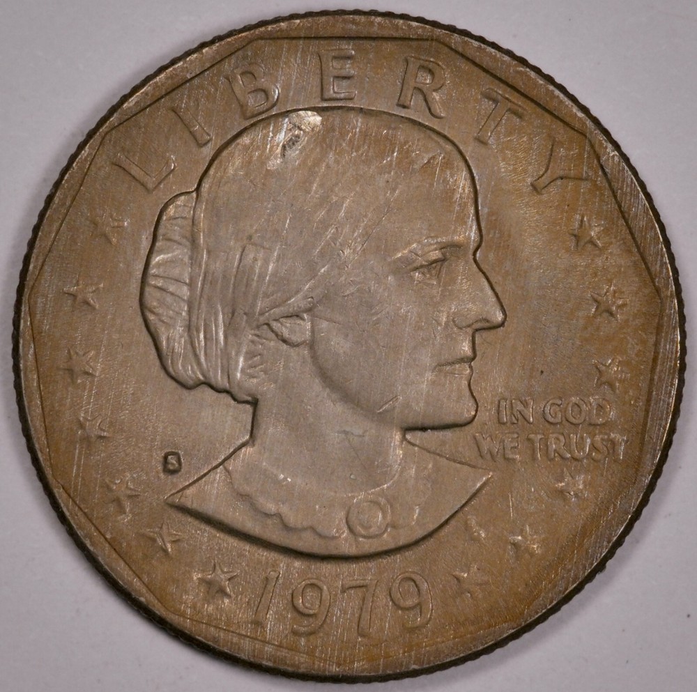 $1 1979 S SBA uncirculated, toned (E9)