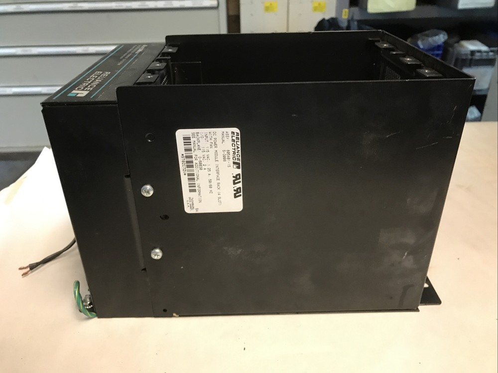 Reliance,805401-1S DC,Power Module Interface Rack 4 Slots with Fan