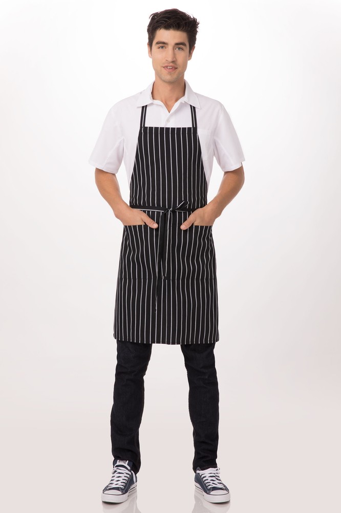 Chef Works Unisex Bib Apron (CS)