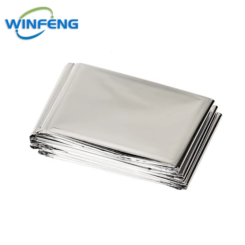 Multipurpose Emergency Survival Blanket Windproof Waterproof Foil Thermal Blanke