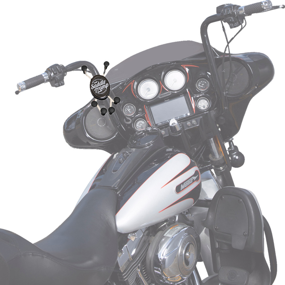 SADDLE TRAMP Hex-Grip Phone Mount - Handlebar BC-MC6FPM