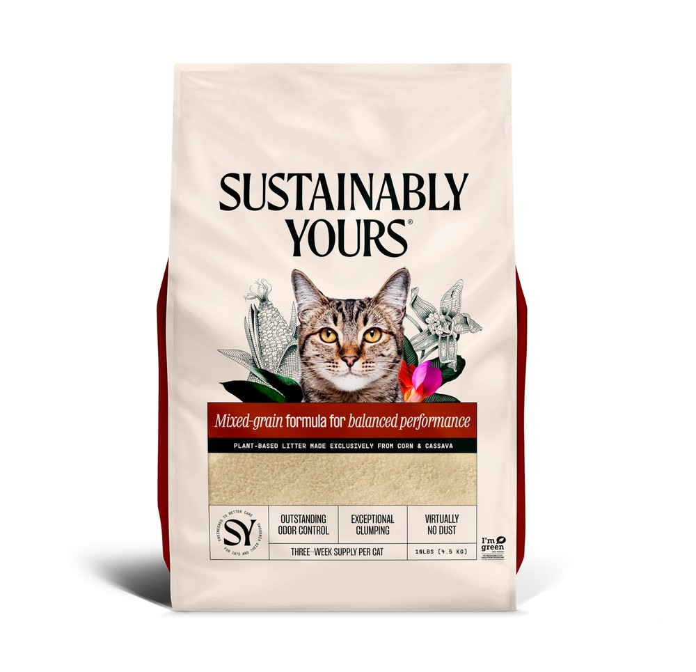 Natural Cat Litter, MixedGrain Formula, Exceptional Clumping & Odor Control, ...