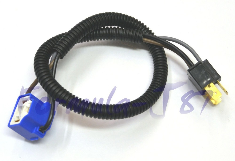 Extension Wire Ceramic A 9003 HB2 H4 Two Harness Head Light Bulb Replace Plug OE