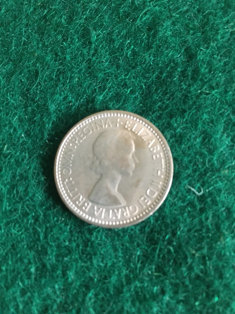 Scottish Shilling 1953 uncirculated