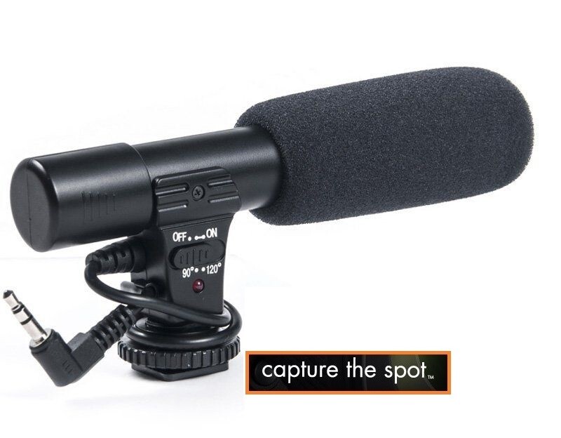 Professional Mini Condenser Microphone For Sony HDR-SR11 HDR-SR12
