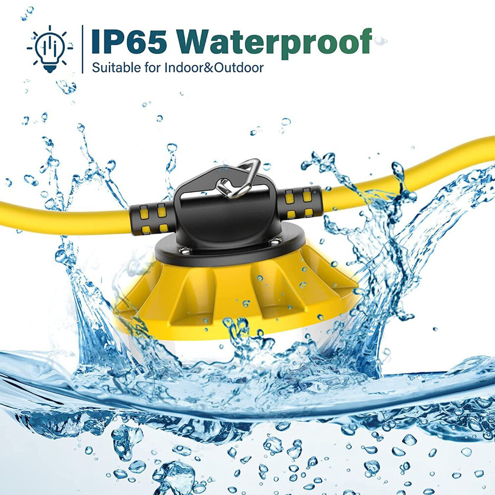 50FT Construction String Lights LED Industrial Grade Best Bright Work Light US