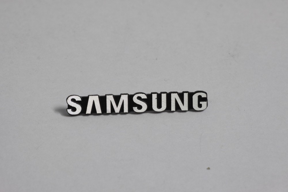 For Replacement SAMSUNG Chrome Silver Logo Badge