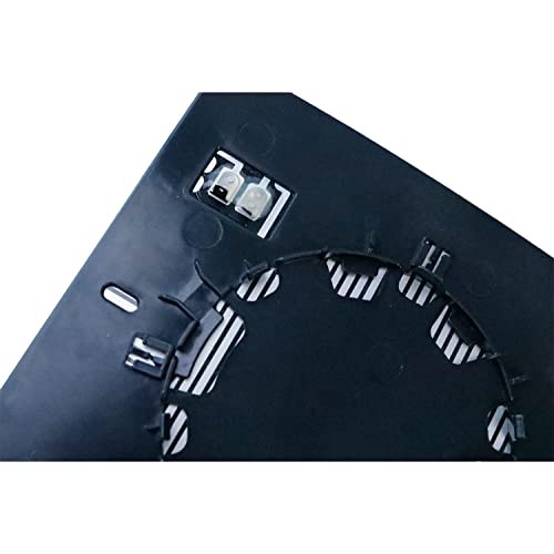 Heated Repl. Glass Right Passenger Side Compatible Passenger Side Upper (Right)