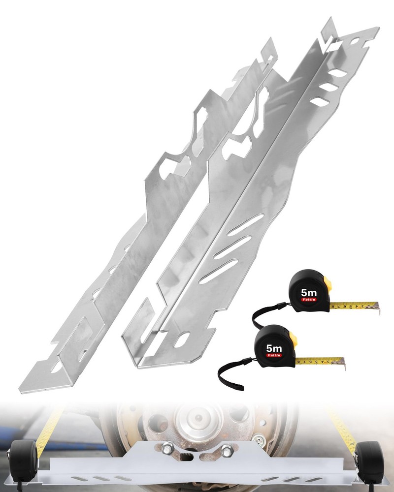 Wheel Alignment Tool Kit 2Pcs, Heavy Duty Toe Alignment Tool Plates... Fast Ship