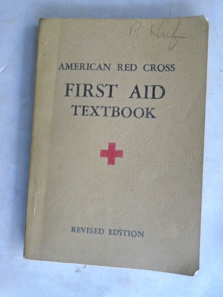 American Red Cross First Aid Textbook, 1945 edition