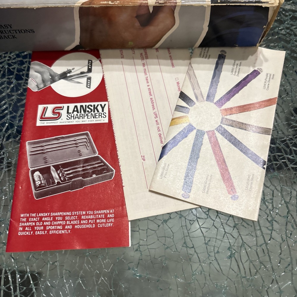 Lansky Deluxe 5-Stone System Model #LK005 Precision Knife Sharpening System