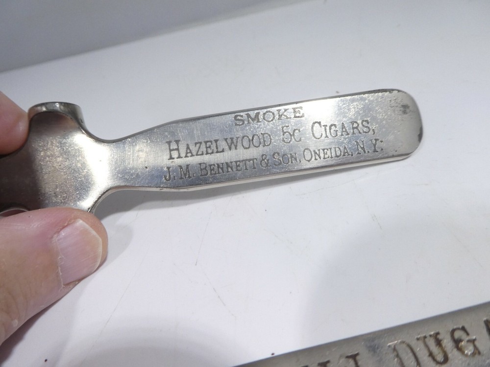 4 ANTIQUE CIGAR ADVERTISING ITEMS