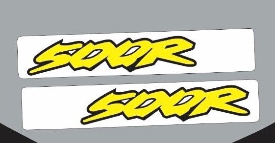 Swingarm Graphics for Honda CR500 Decals sticker