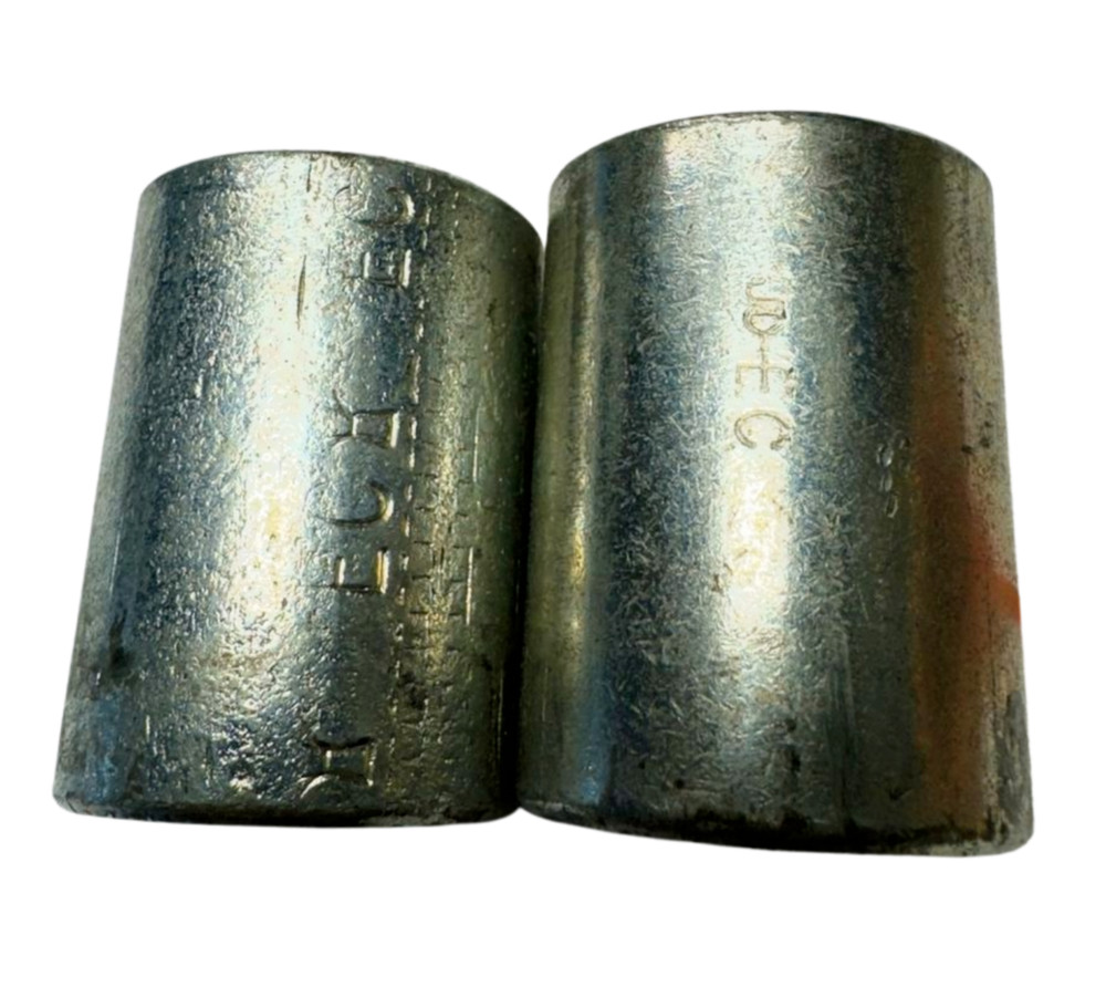 (Pack of 2) EC 3/4" Full Threaded Coupling Fitting **Free Shipping**