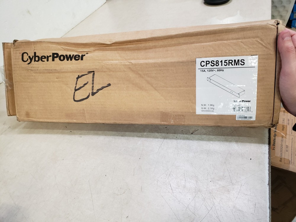 CyberPower Rackbar CPS815RMS 8-Outlets Surge Suppressor/Protector